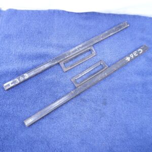 Window Channel Set 1949 Dodge Desoto Chrysler SEDAN Front Right & Left C363 C364