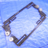 Window Channel Set 1942 Dodge DeSoto Chrysler TOWN SEDAN Front R&L 944662 944663