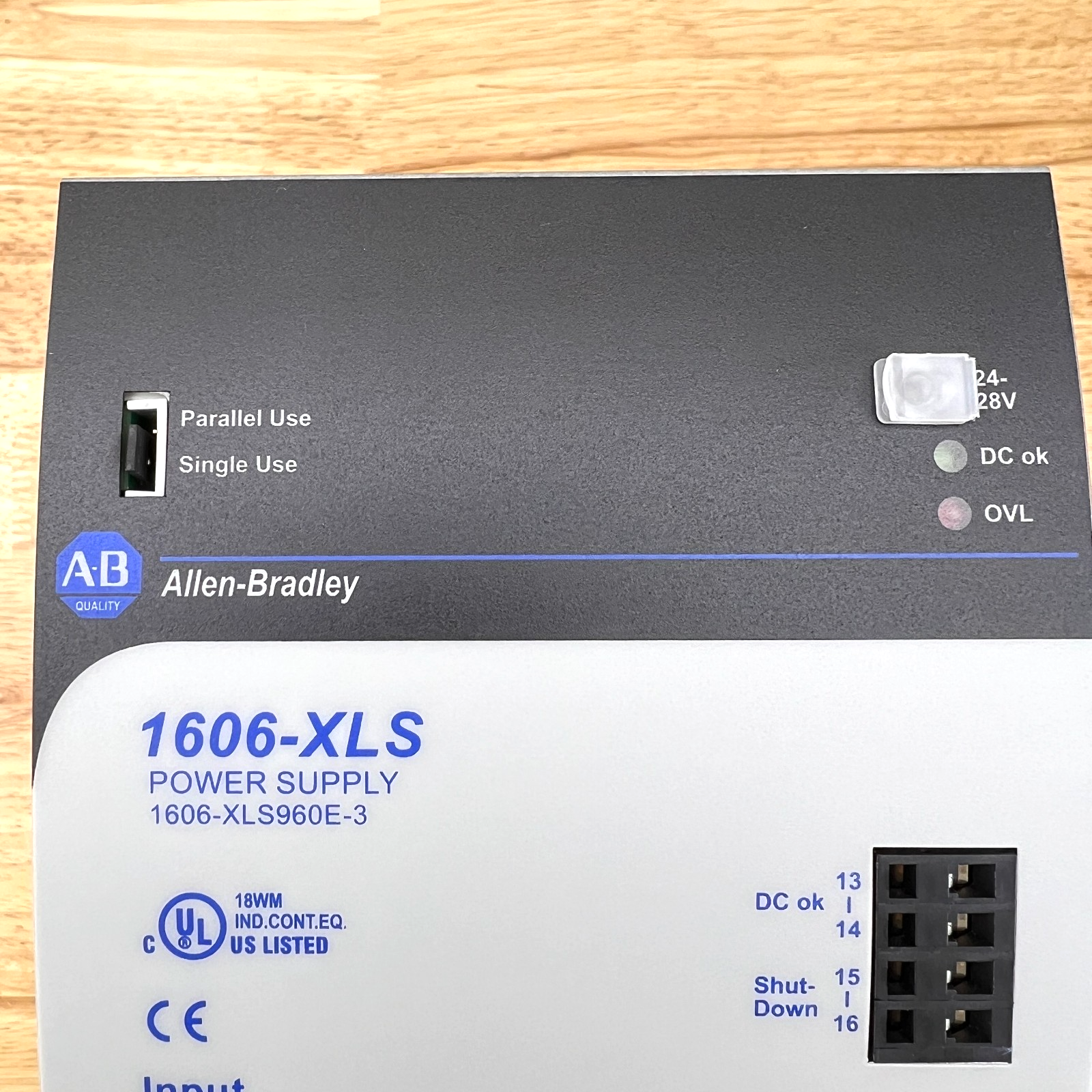 Allen-Bradley 24V-28V Power Supply 40A 960W 480V 3 Phase 1606-XLS960E-3 SER A - Image 11