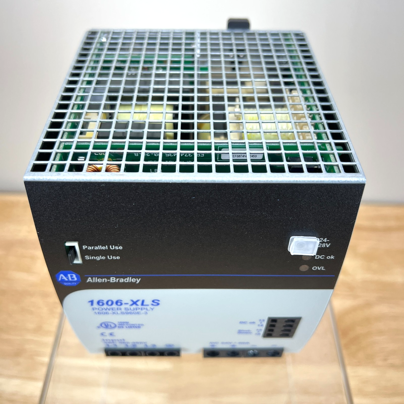Allen-Bradley 24V-28V Power Supply 40A 960W 480V 3 Phase 1606-XLS960E-3 SER A - Image 3