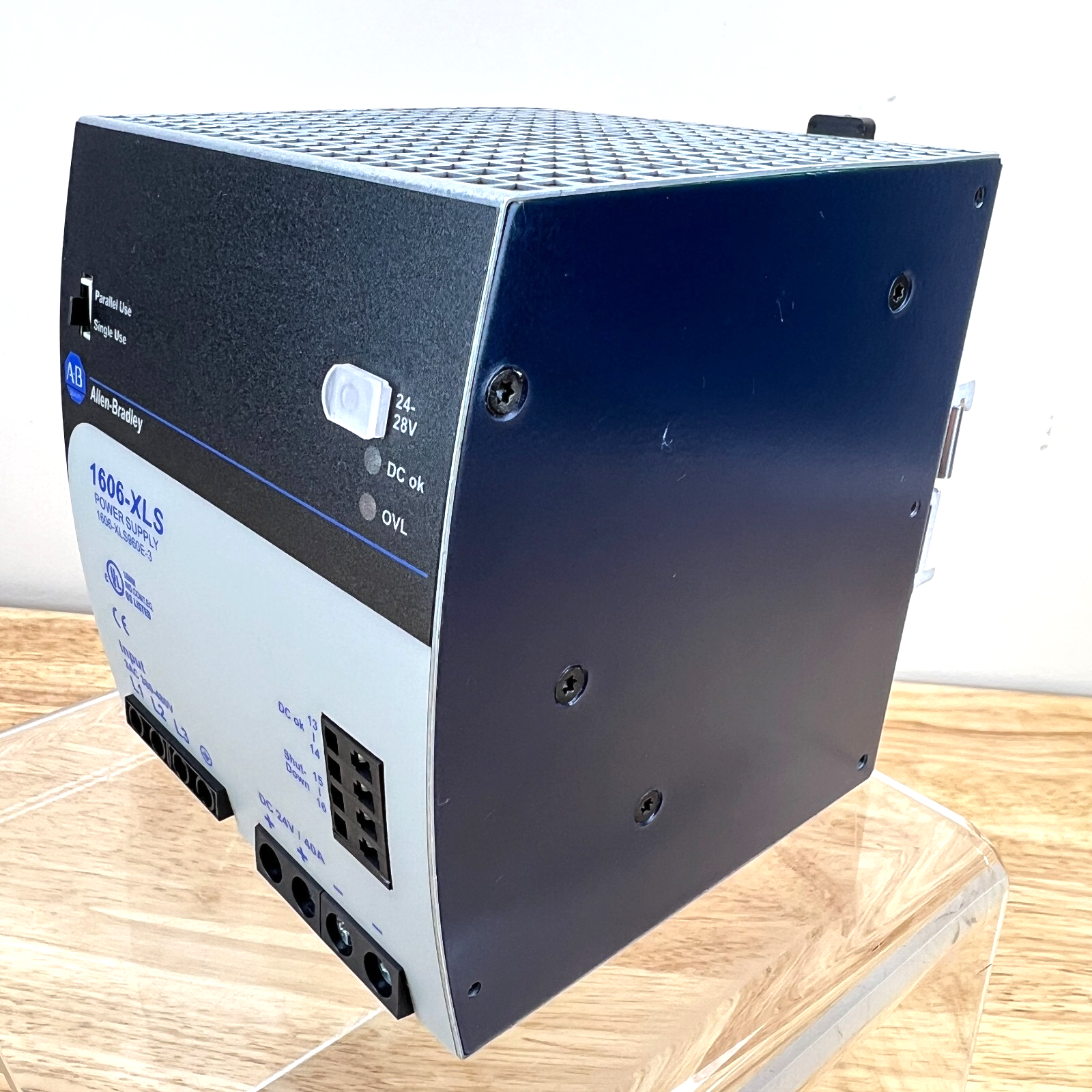 Allen-Bradley 24V-28V Power Supply 40A 960W 480V 3 Phase 1606-XLS960E-3 SER A - Image 6