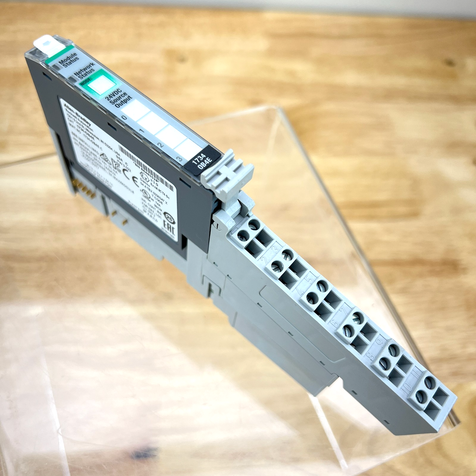 Allen-Bradley Point I/O 4 Point Digital Output Module & Terminal Block 1734-OB4E