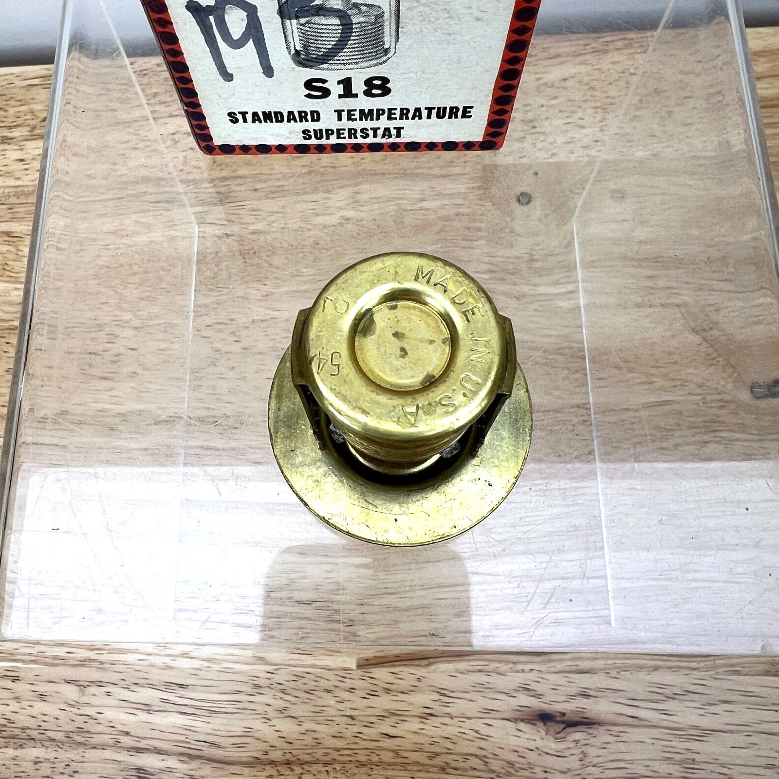 Thermostat 160 Degree 1937-1948 Ford 1937-1948 Ford Truck 1939-1948 Mercury S18 - Image 7