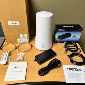 Cassia X1000 Bluetooth Enterprise Gateway Router IoT and TRENDnet POE+ Injector