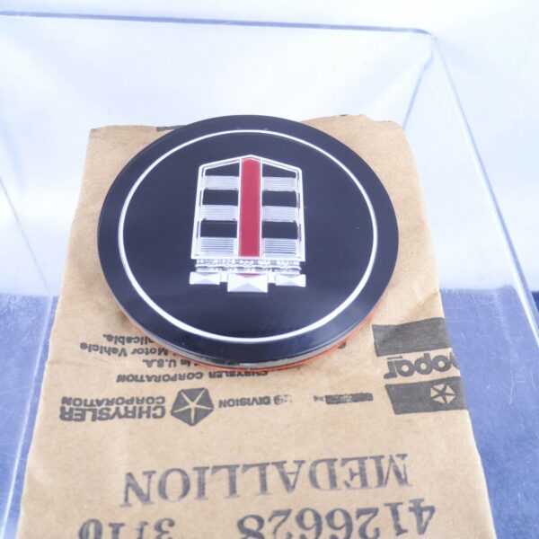 Hub Cap Center Medallion 1980-1981 Dodge Diplomat Wheel Cover Emblem NOS 4126628 - Image 6