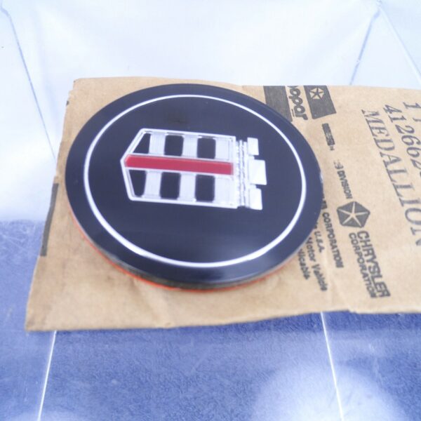 Hub Cap Center Medallion 1980-1981 Dodge Diplomat Wheel Cover Emblem NOS 4126628 - Image 7