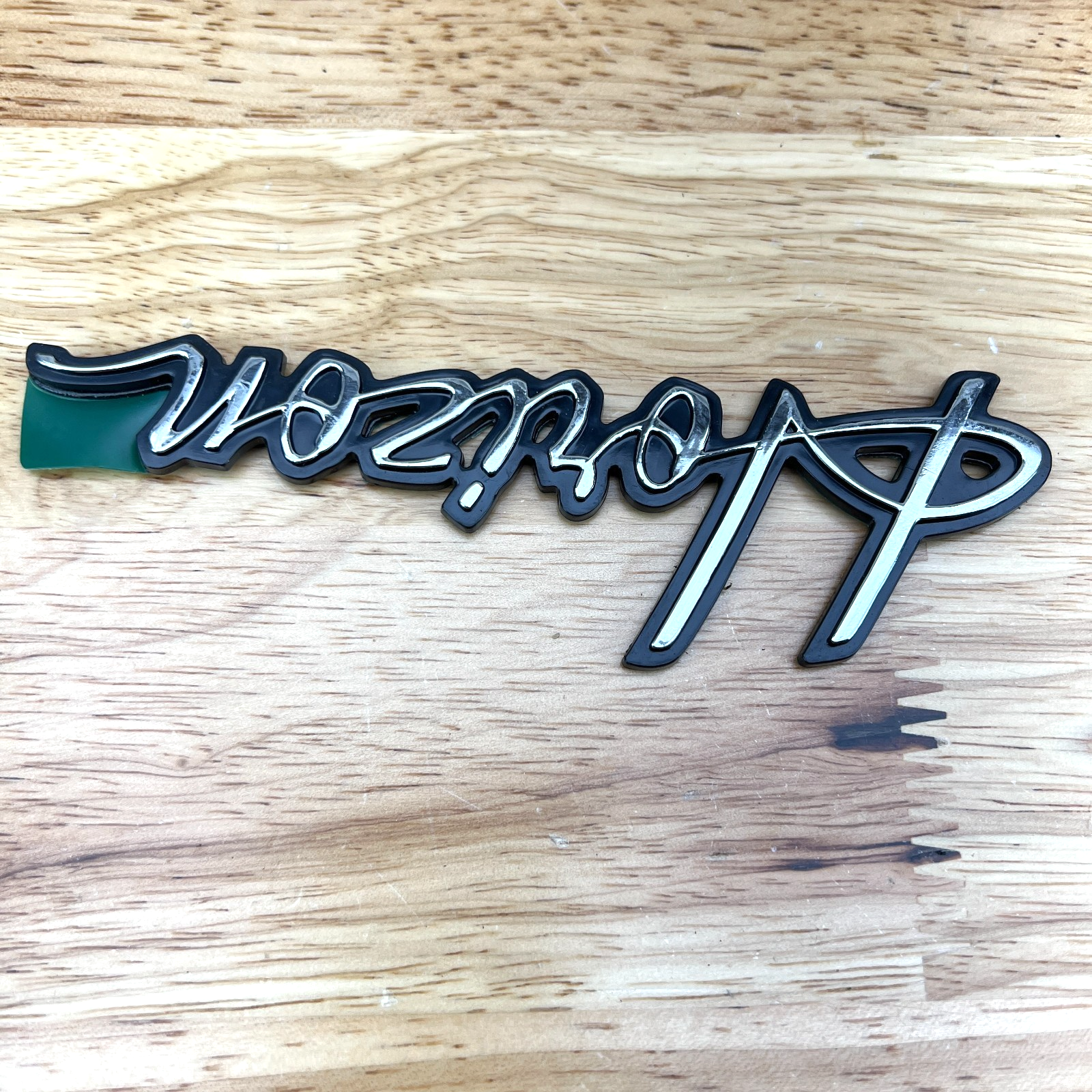 NOS Horizon Liftgate / Fender Nameplate Emblem 1978-80 Plymouth Horizon 5230611 - Image 5