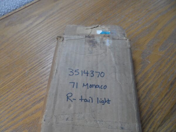 NOS Tail Light Lens Right 1971 Dodge Monaco 71 Brake Stop Lamp Lite NEW 3514370 - Image 13