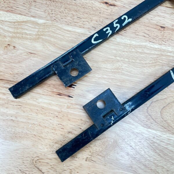 Rear Window Channel Set 1949-1950 Ford & Mercury SEDAN Left & Right C351 C352 - Image 5