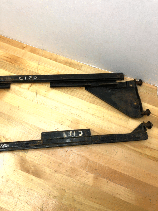 Window Channel Set 1939 Plymouth Deluxe COACH RH & LH Front Pair 783279 783280 - Image 5
