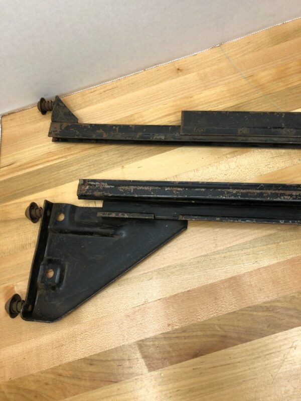 Window Channel Set 1939 Plymouth Deluxe COACH RH & LH Front Pair 783279 783280 - Image 9