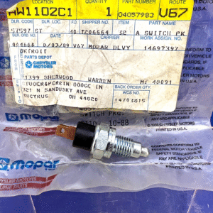 NOS Back-up Lamp Switch 1978-1983 Dodge Omni Plymouth Horizon Mopar OEM 4057983