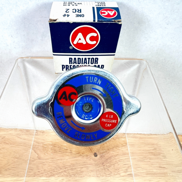 NOS Radiator Cap 1949-1950 Oldsmobile 6 Cylinder 1949-50 Pontiac All 4 PSI RC-2