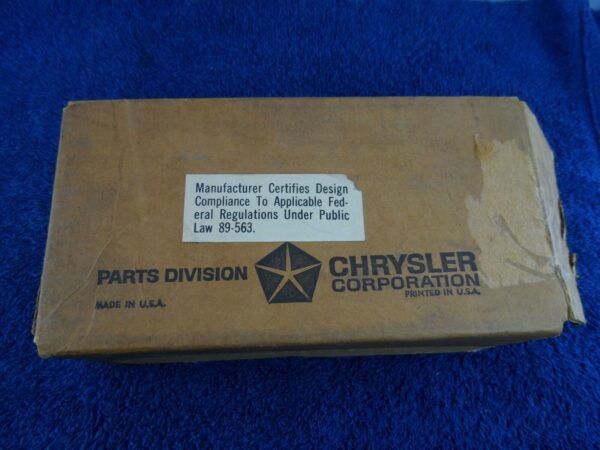 NOS Tail Light Lens 1972 Dodge Coronet 4 Door 72 Brake Stop Lamp Lite 3587218 - Image 12