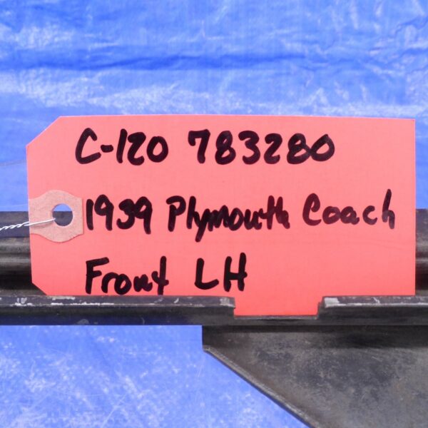 Window Channel 1939 Plymouth Deluxe COACH Left Front Door LH NEW C120 783280 - Image 13