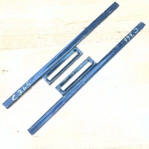 Window Channel Set 1949 Dodge Desoto Chrysler SEDAN Rear Right & Left C365 C366