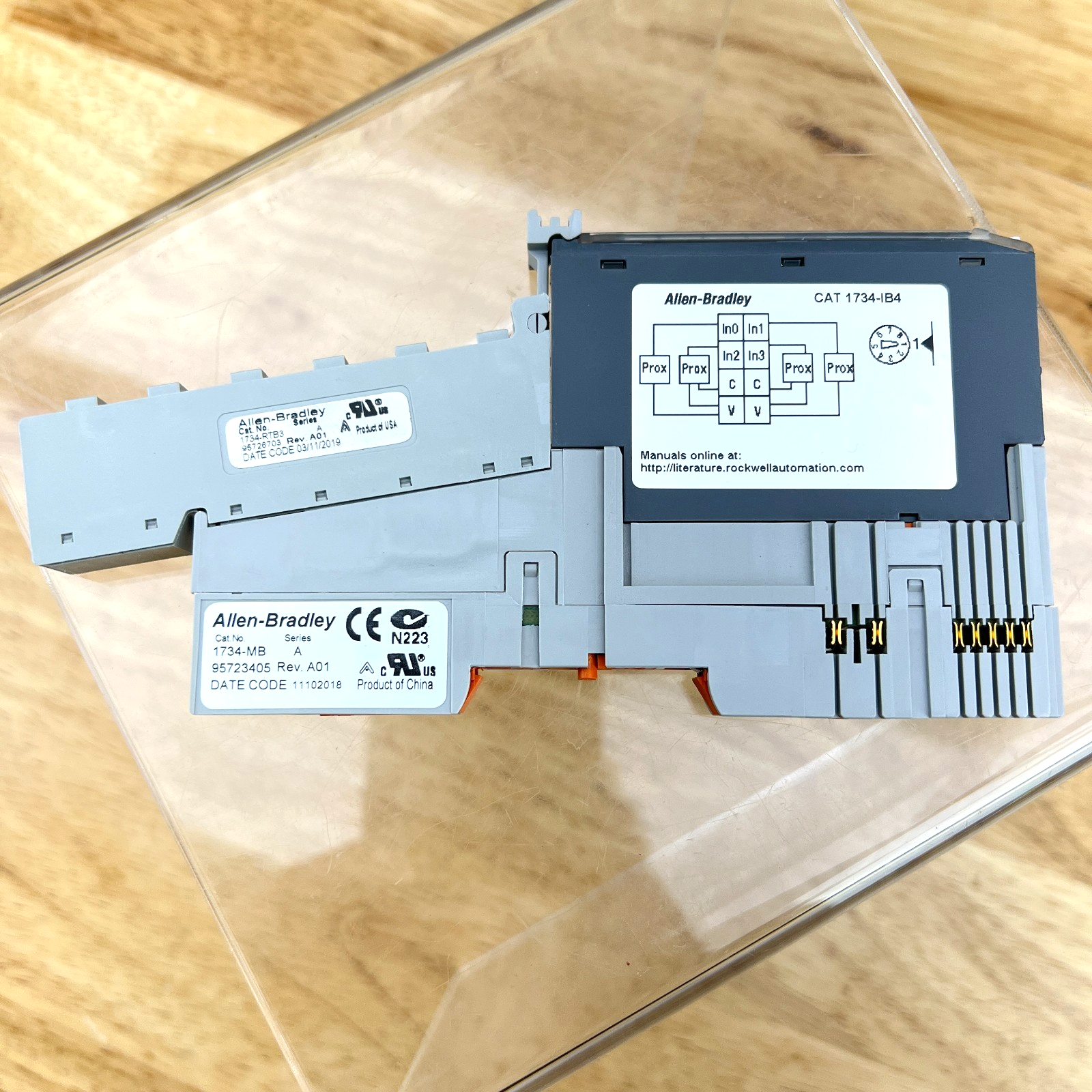 Allen-Bradley Point I/O Digital Sinking Input Module & Terminal Block 1734-IB4 - Image 5