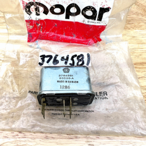 NOS A/C Blower Motor Relay 1974-75 Chrysler Dodge Plymouth C-Body Mopar 3764581