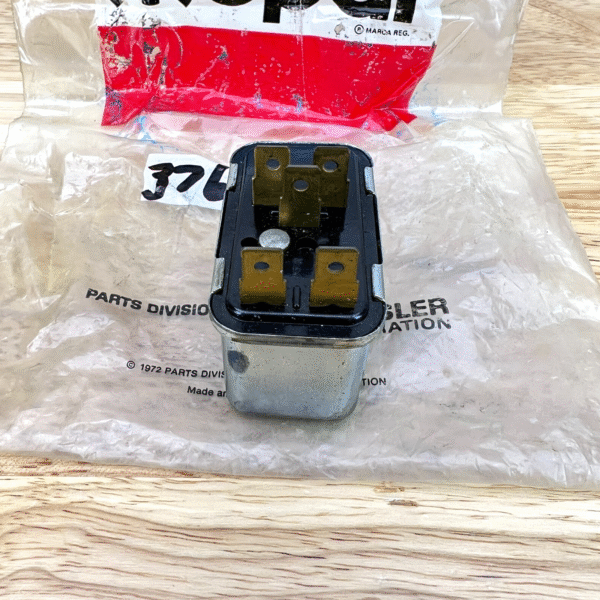 NOS A/C Blower Motor Relay 1974-75 Chrysler Dodge Plymouth C-Body Mopar 3764581 - Image 6