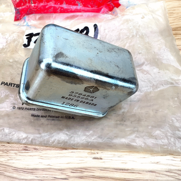NOS A/C Blower Motor Relay 1974-75 Chrysler Dodge Plymouth C-Body Mopar 3764581 - Image 9