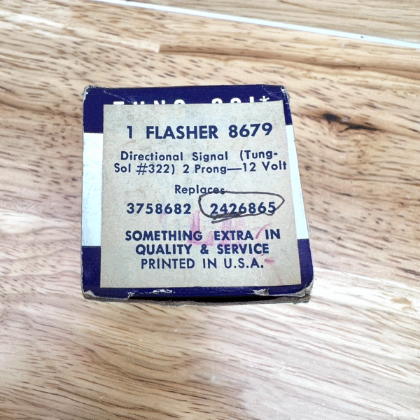 Turn Signal Flasher 1965-68 Newport New Yorker 300 T&C 66-68 Fury 322 2426865 - Image 12