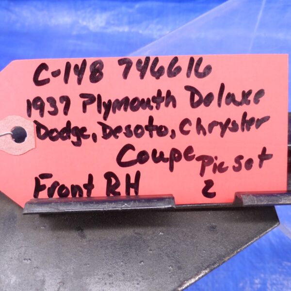 Window Channel 1937 Plymouth Deluxe 37 Dodge DeSoto Chrysler COUPE Right 746616 - Image 13