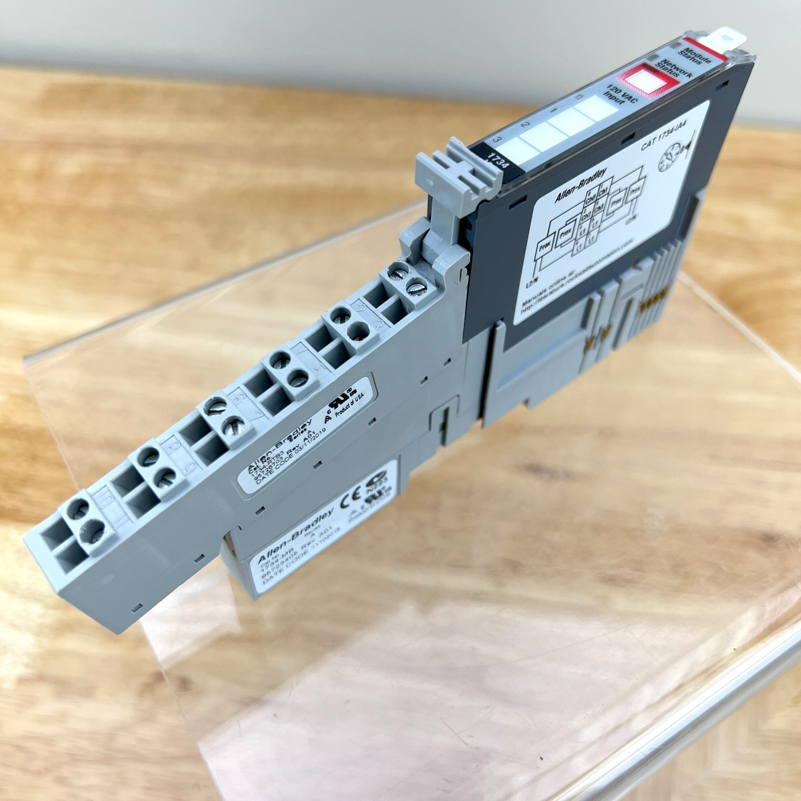 Allen-Bradley Point I/O 4 Point Digital Input Module & Terminal Block 1734-IA4 - Image 4