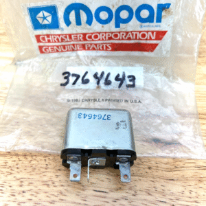 NOS Horn Relay 1974-1976 Newport New Yorker T&C Monaco Fury C-Body Mopar 3764643