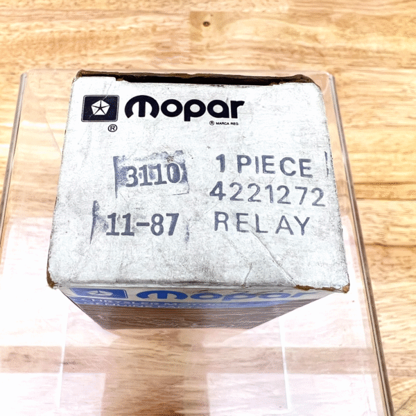 NOS Radiator Fan Relay 1983-84 Chrysler Dodge Plymouth Mopar Cooling Fan 4221272 - Image 11