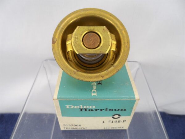 NOS Delco 148-P 180 DegreeThermostat Dodge Edsel Ford Hudson Rambler Studebaker