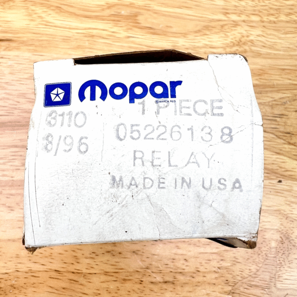 NOS Starter Relay 1984-1987 Chrysler Dodge Plymouth Jeep Mopar OEM USA 5226138 - Image 13