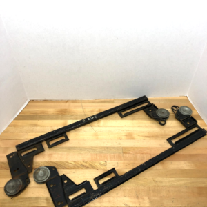 Window Channel Set 1942 Dodge DeSoto Chrysler TOWN SEDAN Front R&L 944662 944663