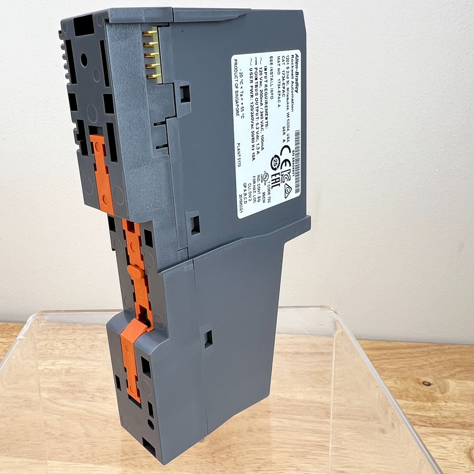 Allen-Bradley Point I/O Extension Power Module 120V/240V Input 1734-EPAC - Image 7