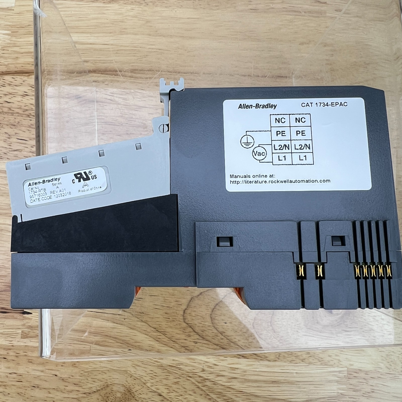Allen-Bradley Point I/O Extension Power Module 120V/240V Input 1734-EPAC - Image 9